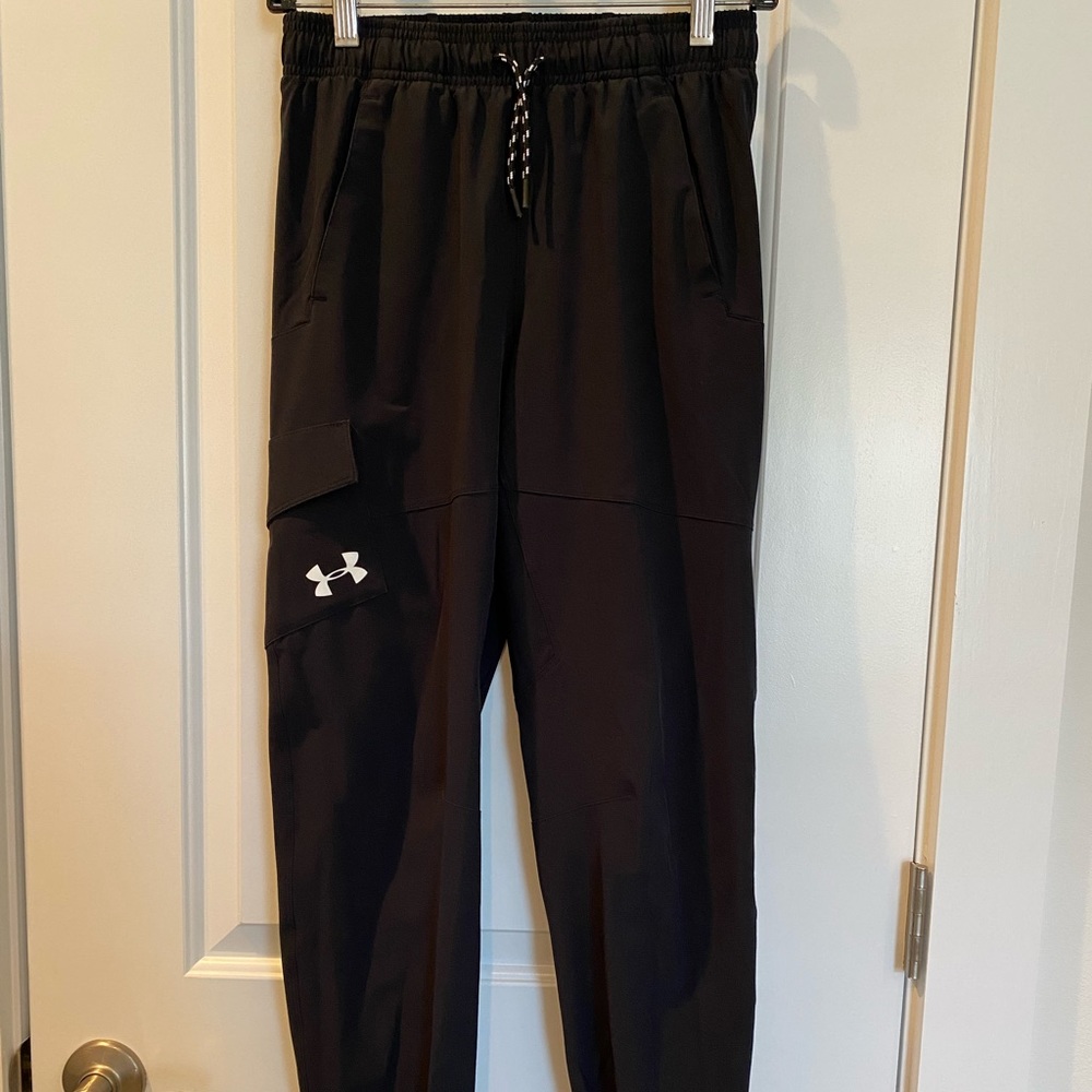 Under Armour pants, black